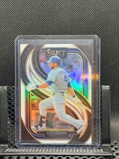 Alex Gordon 2025 Select -  Premier - White Prizm #25/99 - #155 Royals