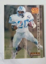 Barry Sanders, 1995 Sportflix NFL CARD #150, Detroit Lions 