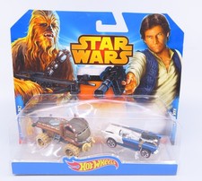 Hot Wheels STAR WARS Han Solo Chewbacca 2-Pack Vehicle Diecast Set 2014 Mattel