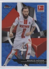 2020-21 Topps Finest Bundesliga Blue Wave Refractor /150 Marco Hoger #54