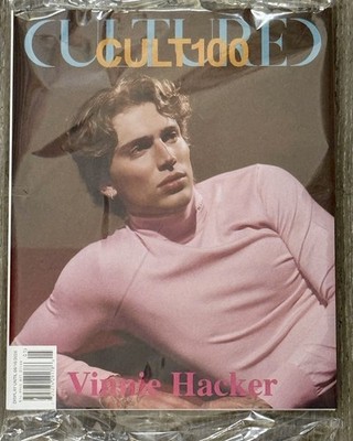 CULTURED MAGAZINE  - CULT 100 - MAY 2026 - VINNIE HACKER - BRAND NEW