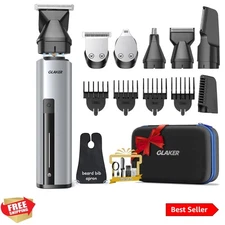 Versatile Beard Grooming Kit – Waterproof Trimmer & Convenient Case Included