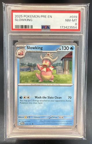 Slowking graded PSA 8 for sale on eBay