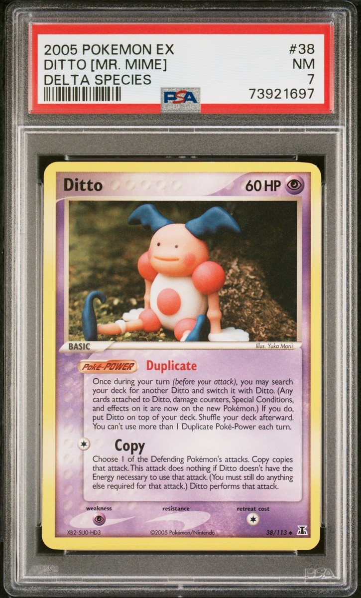 Ditto - (Mr. Mime) 38/113 EX Delta Species Regular for sale online