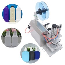 Electric Labeling Machine LM-60 Semi-Automatic Square Bottle Labeler 20-40pc/min