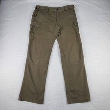5.11 Tactical Stryke Pants Mens 38x33 Green Cargo Ripstop Hiking Work Tag 38x34