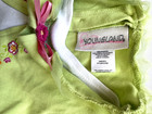 Youngland Girls 8 Green Gingham Dress Butterflies Embroidered Seersucker Bolero — photo 7