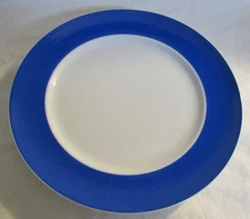 THOMAS ROSENTHAL SUNNY DAY 10 1/2" MEDIUM BLUE DINNER PLATE
