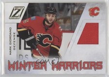 2010-11 Zenith Winter Warriors Material Mark Giordano #MG 06rp