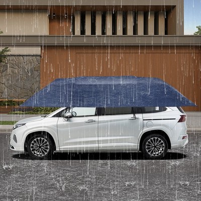 4.6M Fully Automatic Car Umbrella Tent Roof Cover Remote Anti-UV Sunshade