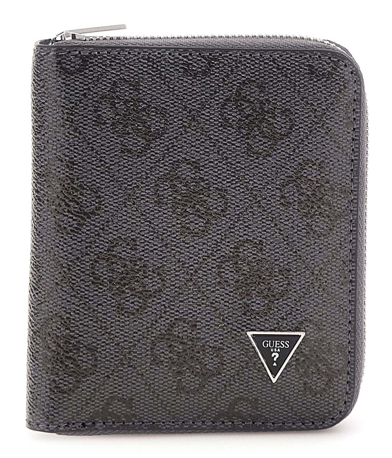 GUESS purse Milano Zip Around Wallet Black