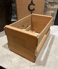 Vtg Napa Valley Box Co 20 CD DVD Video Game Display Storage Crate Wooden — photo 8
