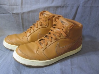 Vintage Nike SB Zoom Paul Rodriguez 4 High Medium Curry Leather Men's Size 8.5