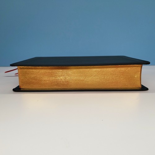 KJV Cameo Reference Bible w/ Apocrypha & Concordance Calfskin Leather Red-letter - Picture 4 of 24