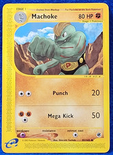 Machoke Expedition Base Set e-Series Near Mint 85/165 Regular Pokémon Rare 2002 on eBay