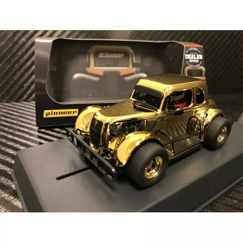 Pioneer P122-DS Ford 1934 Smokey Gold Cadeau Idéal Slot Racing