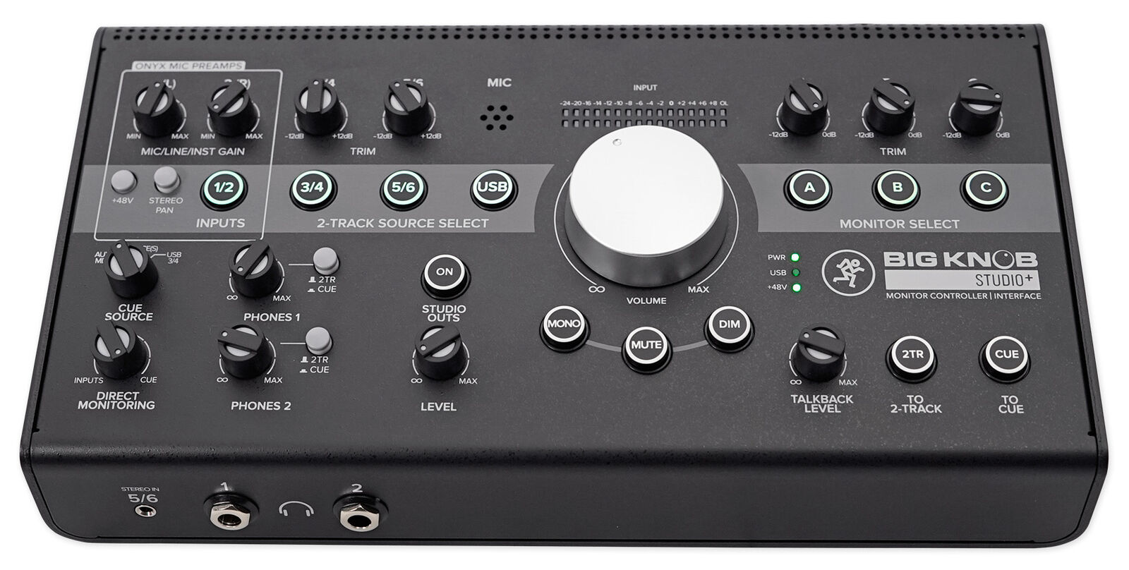 Mackie Big Knob Studio Monitor Controller and Interface for sale 