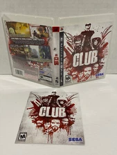 The Club PS3 Original Case Art and Manual Booklet ONLY NO GAME