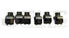 LOT OF 6 ALLEN BRADLEY 800T-P16 /T PILOT LIGHT 120V W/ 40171-002-01 READ 