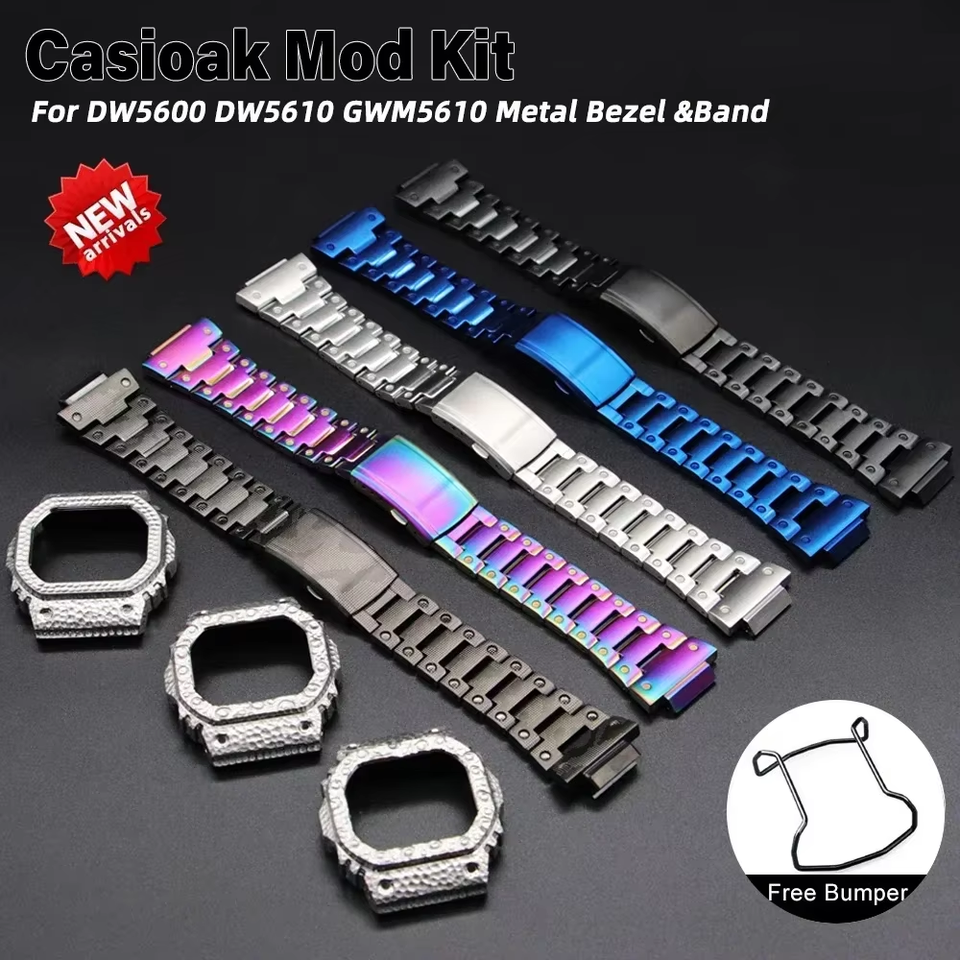 4 pezzi vite laterale per Casio G-SHOCK DW5600 GM-5600 GW