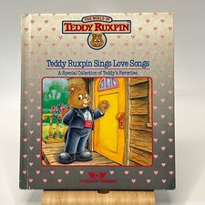 Teddy Ruxpin Sings Love Songs Teddy Ruxpin Book Worlds of Wonder WOW