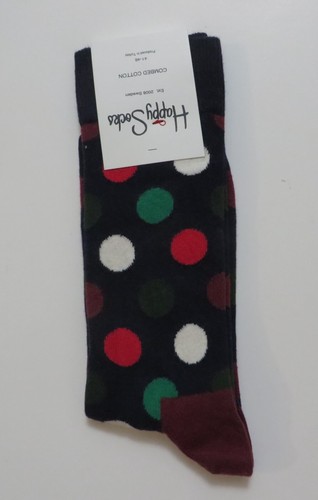 Happy Socks Men's Classic Crew Sock, Shoe Size 10 - 13 Soft Cotton 1 Pack - Picture 191 of 505
