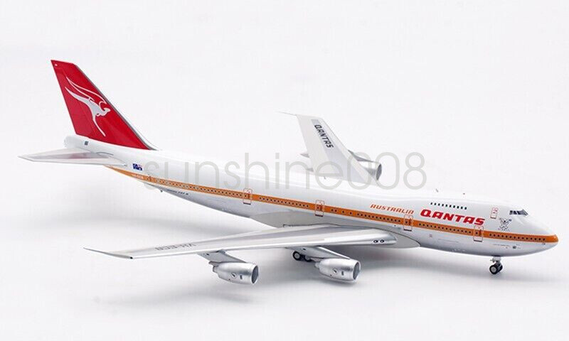 Inflight 1:200 カンタス航空 B747-200 VH-ECB 1:200 InFlight200 Qantas B747-200 VH-ECB Diecast Aircraft Model | eBay