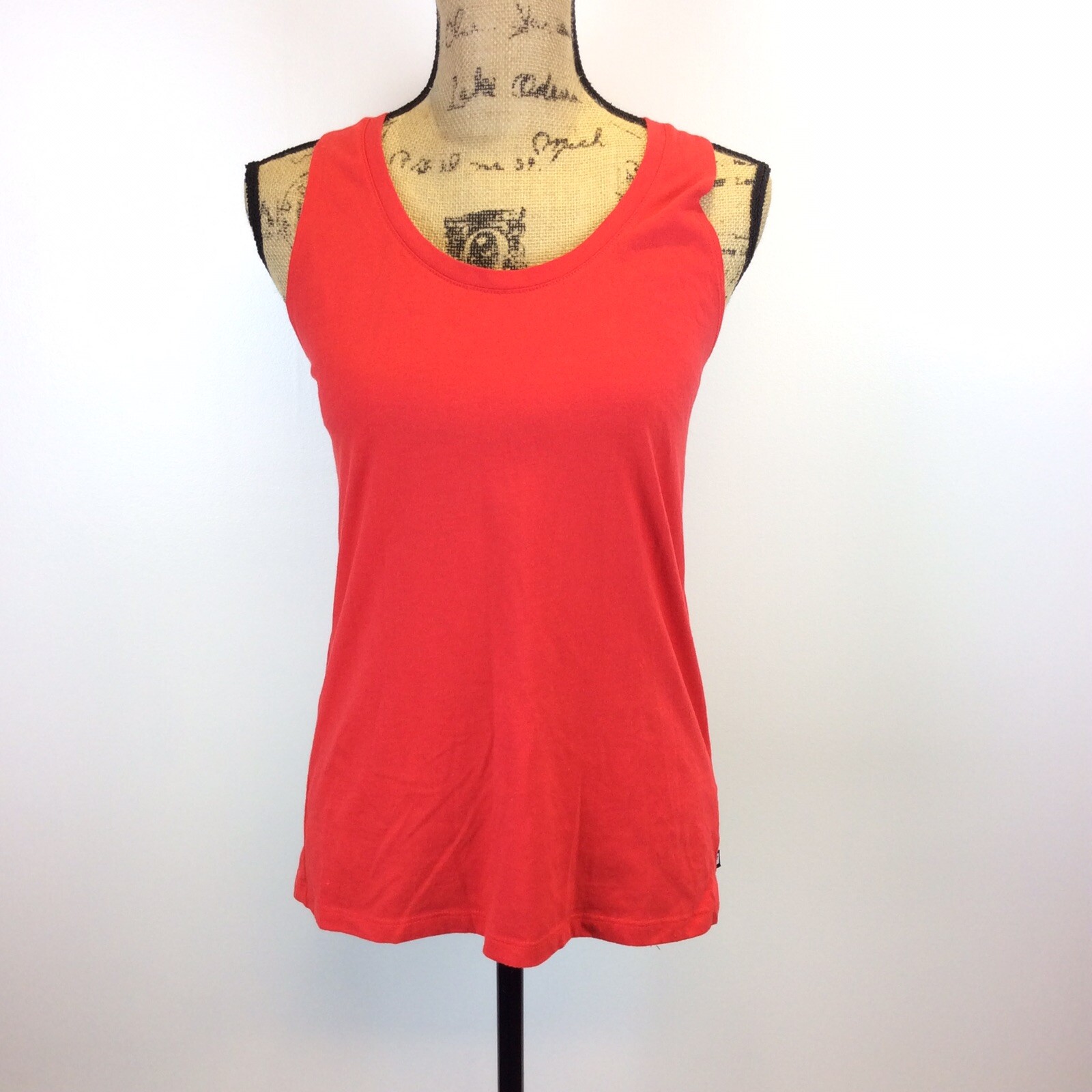 Fabletics Womens Size Small Solid Red Twist Back … - image 1