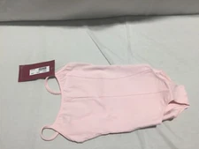 J755 MIRELLA Camisole Leotard Pale Pink Girls Size 4-6