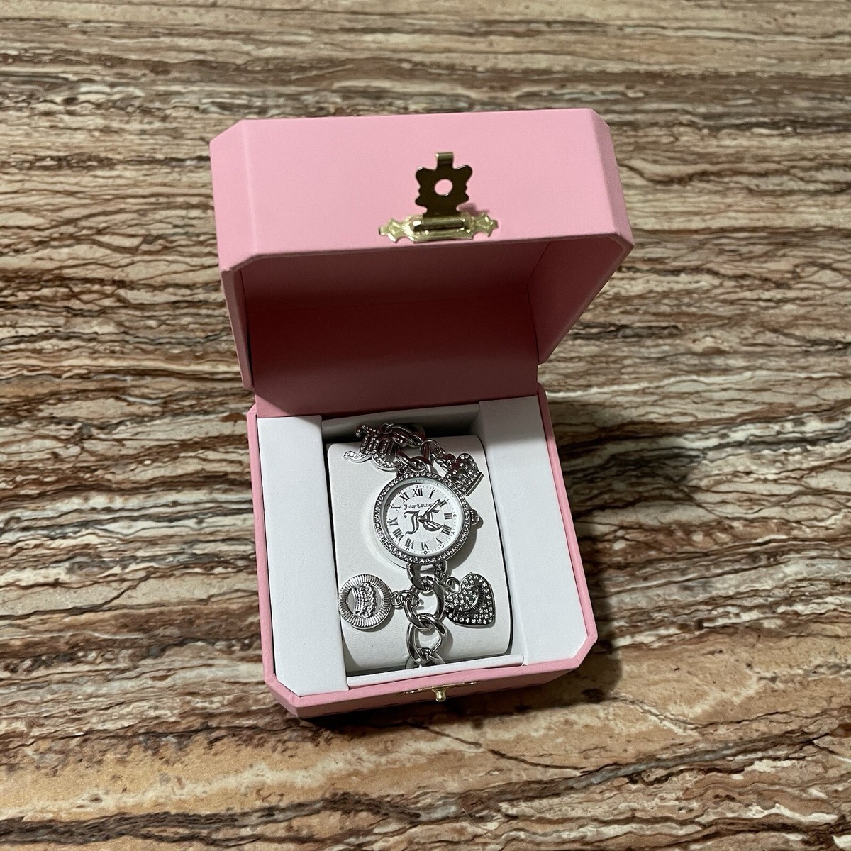 Juicy Couture Silver Timepiece with Crystal Details Juicy Couture Women main image 4