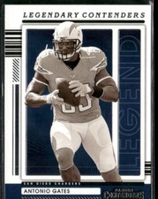 2021 Panini Contenders - Legendary Contenders Antonio Gates #LGD-AGA