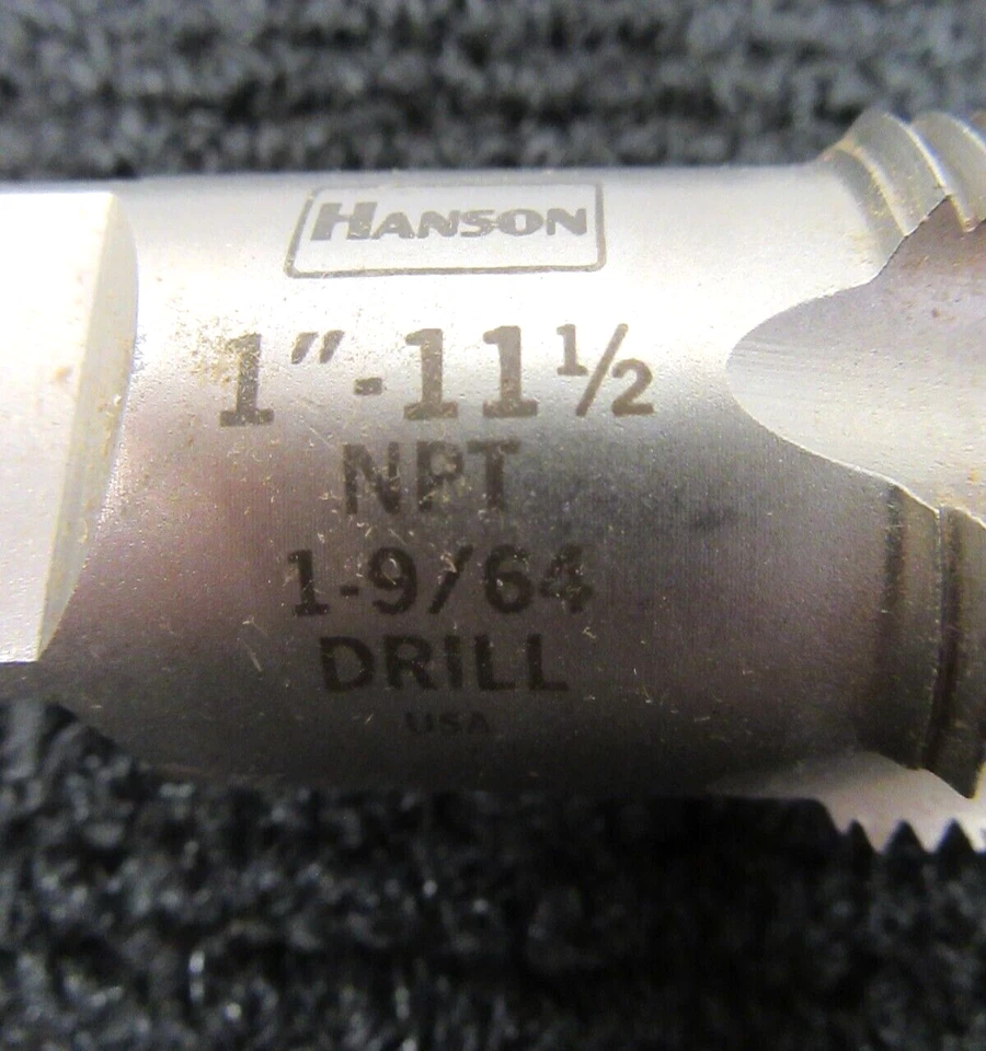 Irwin Hanson 1-11.5 NPT 1-9/64 Pipe Tap  Price Is For 1 Of The 3 Taps Pictured - Image 3 of 3