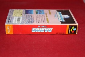 Darius Twin (Super Famicom SFC, 1991) Authentic Game Cartridge, CIB Complete