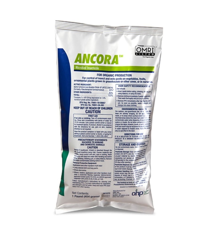 Ancora OMRI Listed Microbial Insecticide 1 lb Pouch by OHP