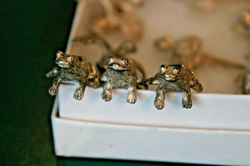 16 Vintage Silver Animal Birthday Candle Holders Ebay