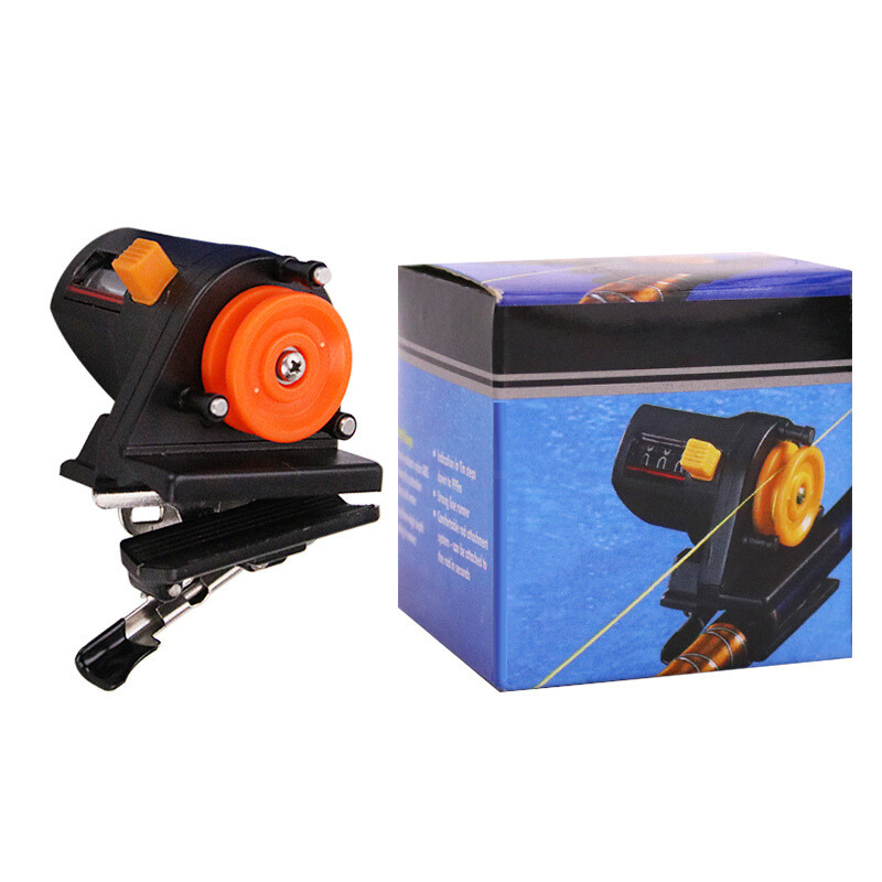 Fishing Rod Line Counter Boat Trolling Tools Depth Gauge 0999m NEW eBay