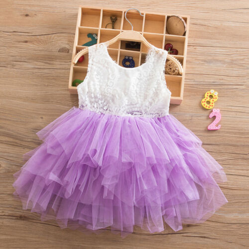 5t prom dress Formal Dresses 5t White Dress Kamemir Girl Sleeveless Princess Pageant  Dresses Kids Prom Ball Gown(White,