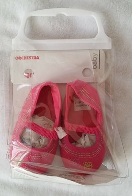 Neuf Ballerines Rose Bebe Fille Taille 19 Orchestra Ebay