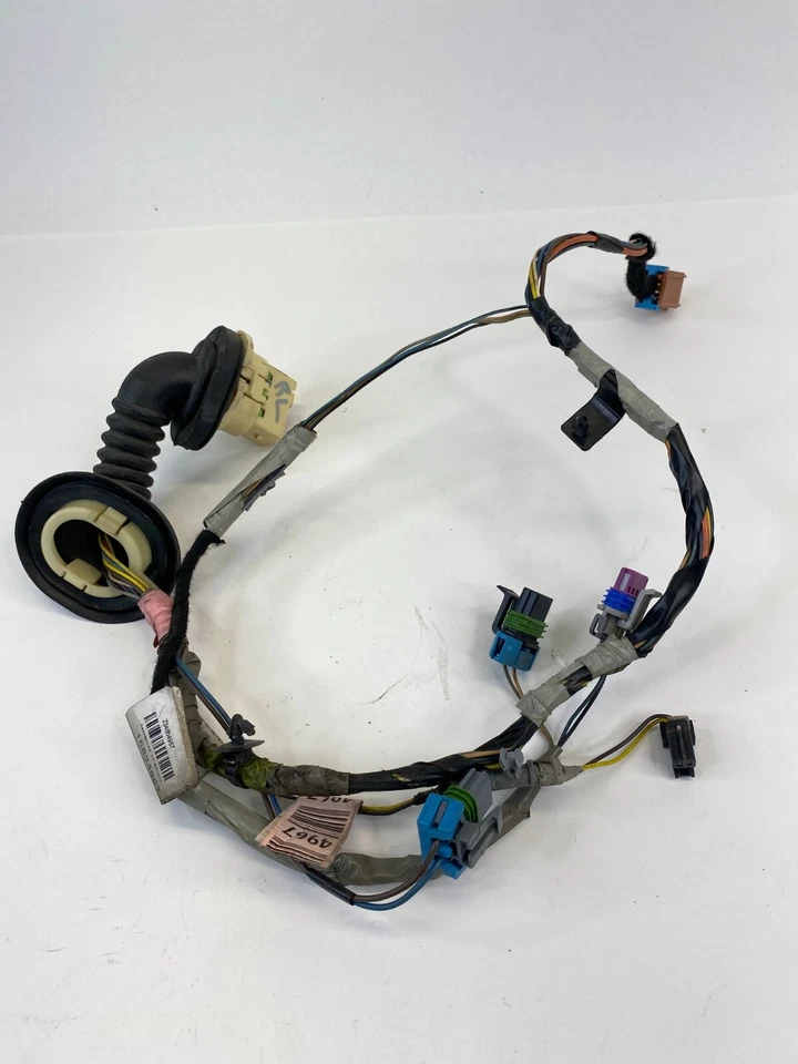2005-2009 Chevrolet TrailBlazer Rear Left Driver Door Harness Wiring Wire Cable - Image 4 of 4