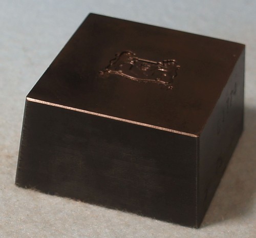 1975 RAMPANT LION CREST * STEEL STAMPING DIE Robbins RY153 Orig Cost $1234 - Picture 6 of 6
