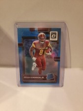 2022 Donruss Optic Rookie Aqua Brian Robinson Jr. RC 119/299. -304