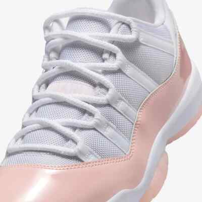 New Nike Women's Jordan 11 Retro Low Shoes - Legend Pink (AH7860