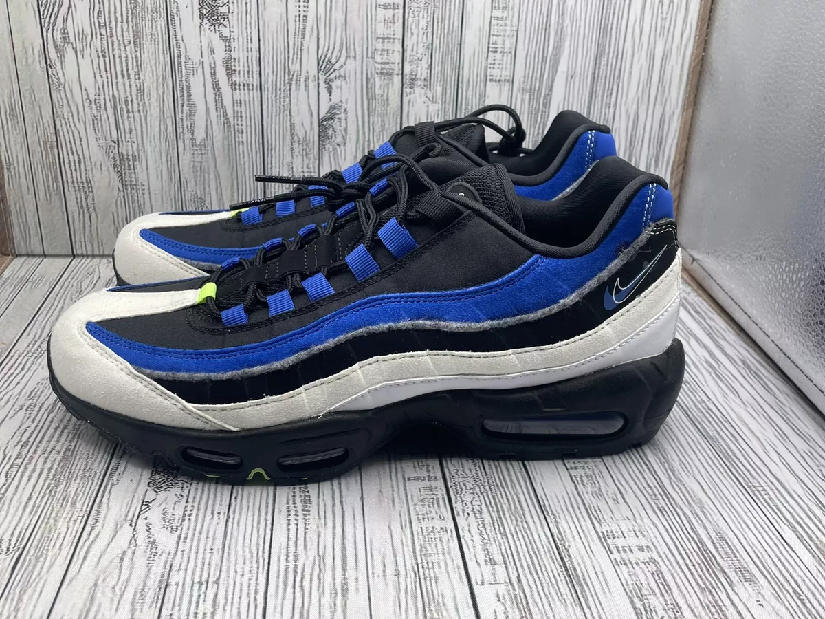 Vervloekt Vallen Onveilig Nike Air Max 95 SE Black Game Royal DQ0268 001 Men Size 10 BNIB No Box top  | eBay