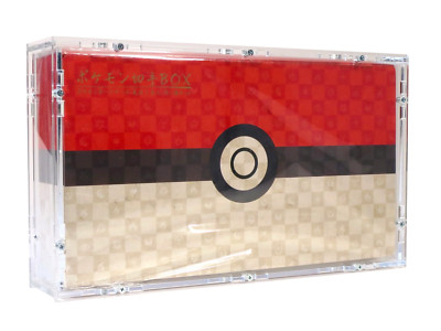 Acryl Case passend für Pokemon Stamp Box japanisch Hardcover Sammelbox