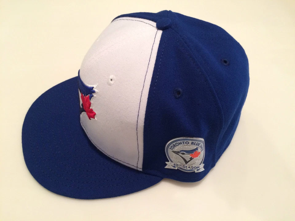 Бейсбольная кепка Toronto Blue Jays MLB нашивка New Era40th Season 59fifty 7 7/8 - Изображение 2 из 4