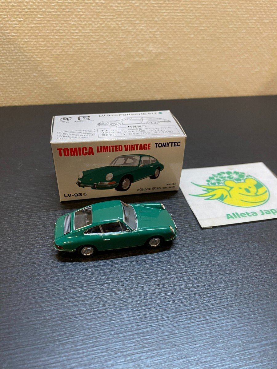 TOMICA LIMITED VINTAGE ポルシェ 912 2色セット LV-93b ポルシェ 912（緑） | 製品をさがす | tomica LIMITED