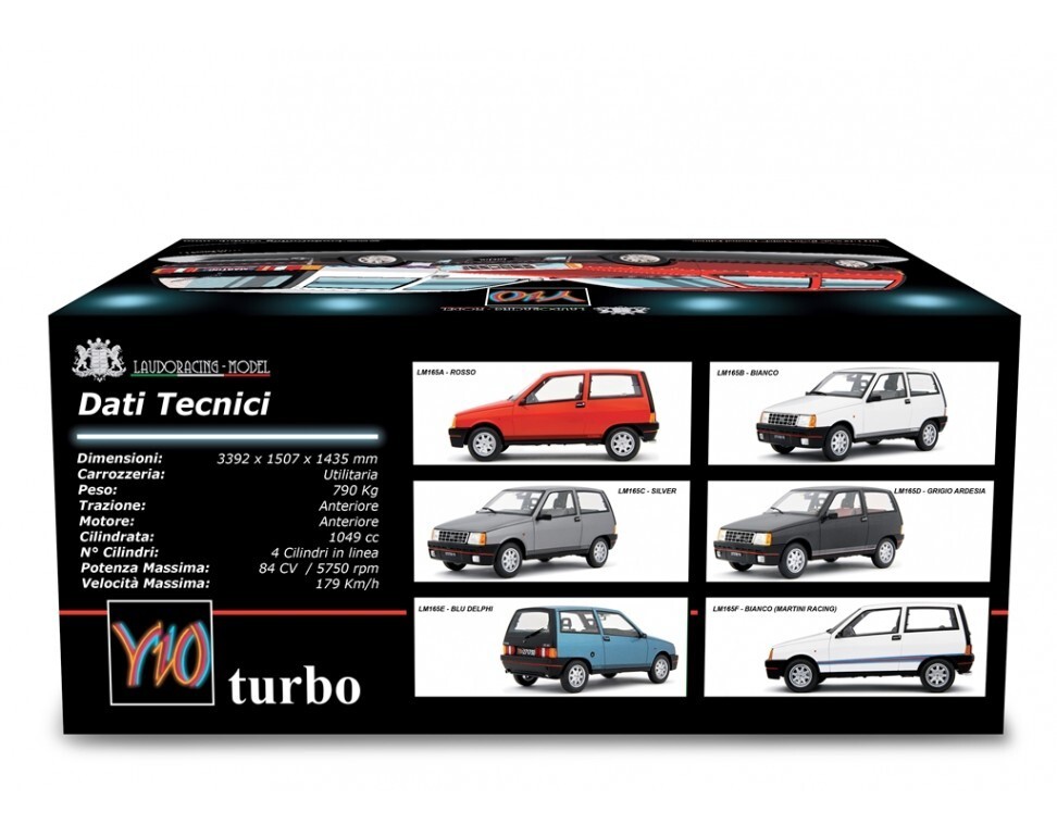 ラウドレーシング 1/18 アウトビアンキ Y10 ターボ 1985 グレーメタ ラウドレーシング 1/18 アウトビアンキ Y10 ターボ 1985