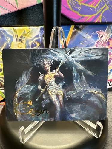 Sharae Of Numbing Depths 32/81 SIGNED NM Pack Fresh Wilds Of Eldraine Art Series - 第 1/10 張圖片