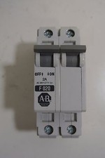 Allen Bradley Circuit Breaker 1492-CB2F020 Ser C 2 Pole 2 Amp 277 Volt