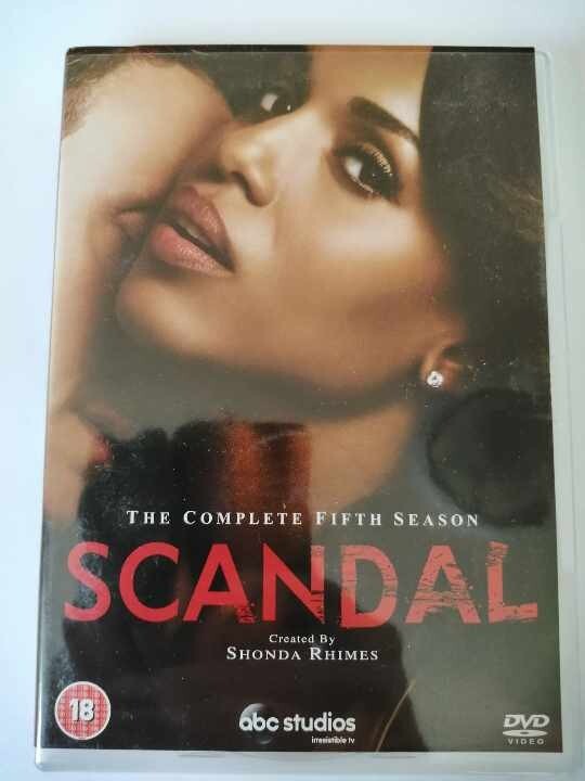 DVD Scandal - Complete Fifth Season.  Box Set. Kerry Washington. Free UK Post